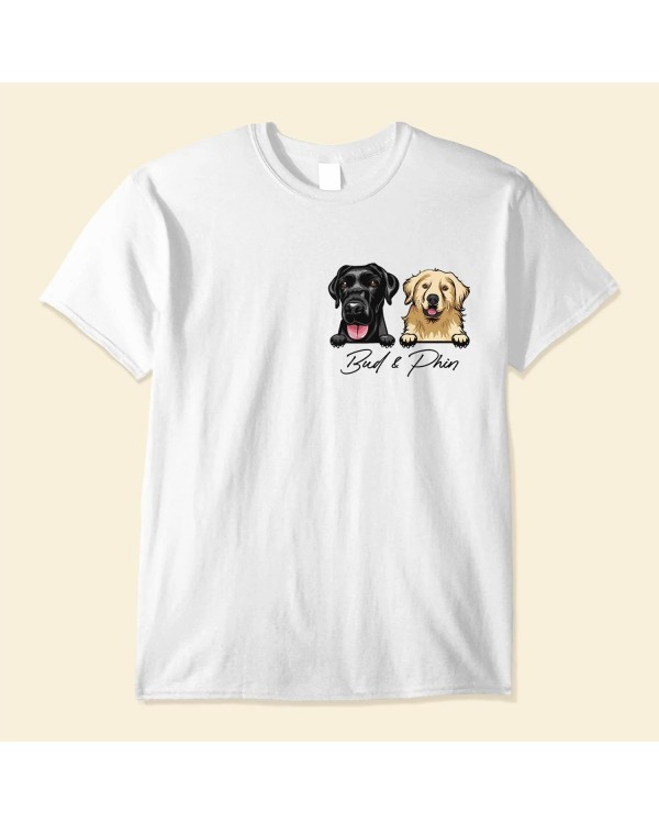 Dog Lover – Personalized Shirt – Birthday Funny Gift For Dog Mom Dog Dad Cat Mom Cat Dad Pet Owner