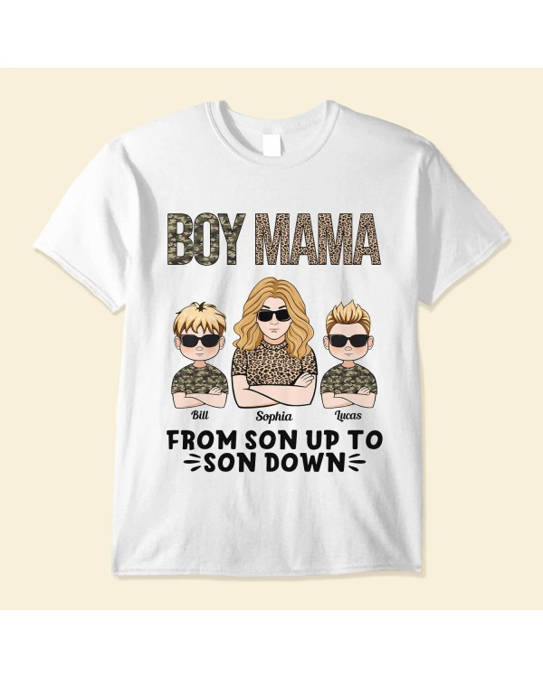 Boy Mama – Personalized Shirt