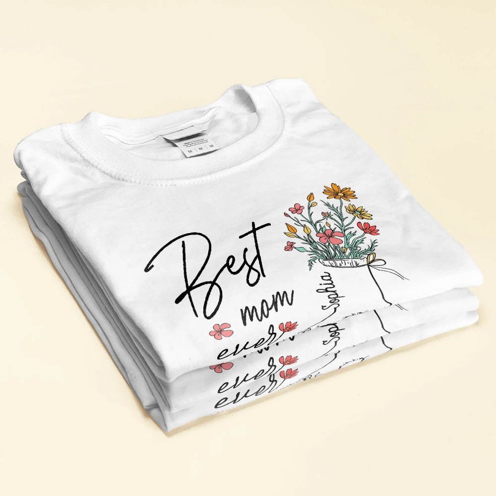 Holding Mom’s Hand – Personalized Shirt