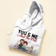 You Me And The Cat The Dog – Personalized Shirt – Anniversary Valentine’s Day Gift For Cat Lovers Dog Lovers