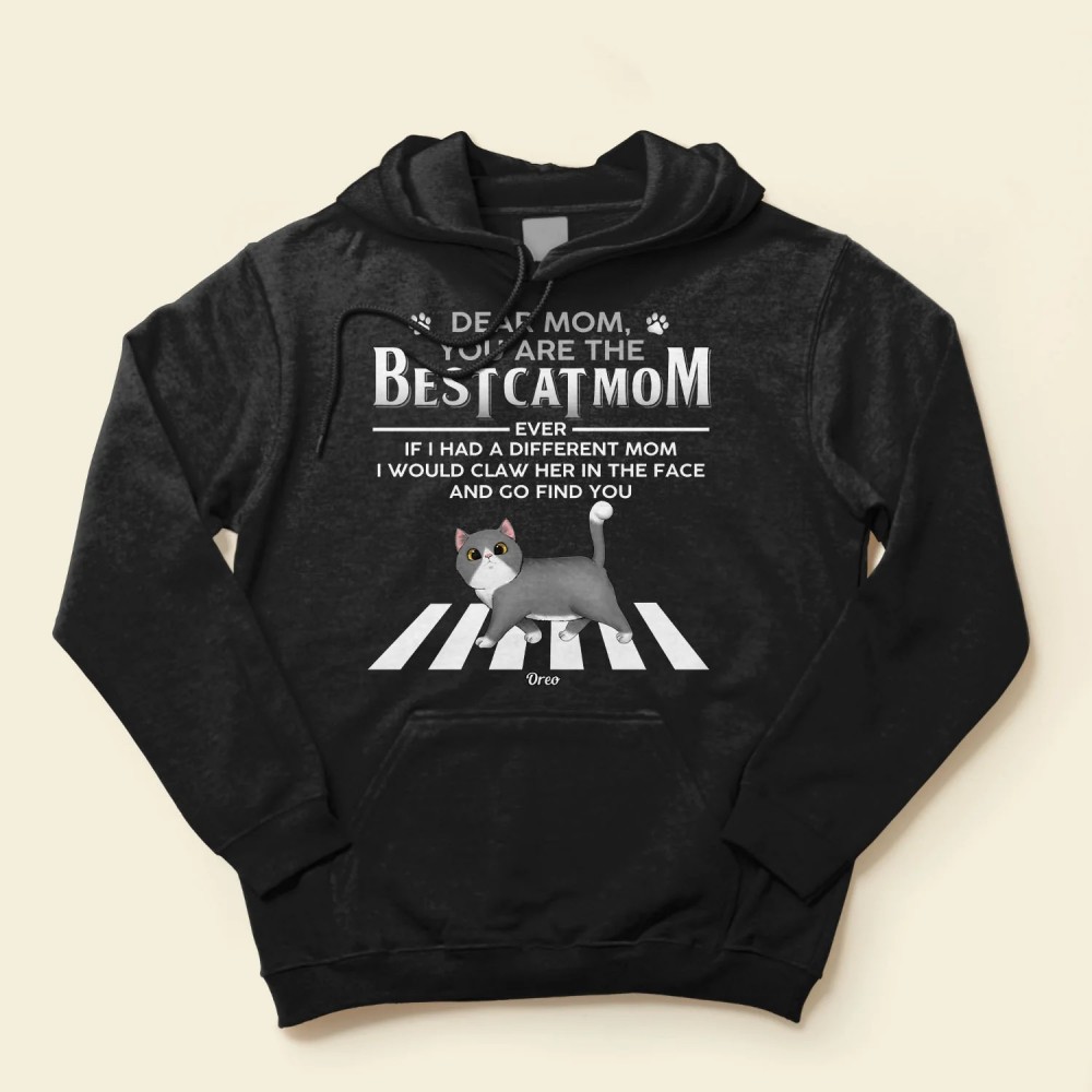 Best Cat Mom Cat Dad – Personalized Shirt