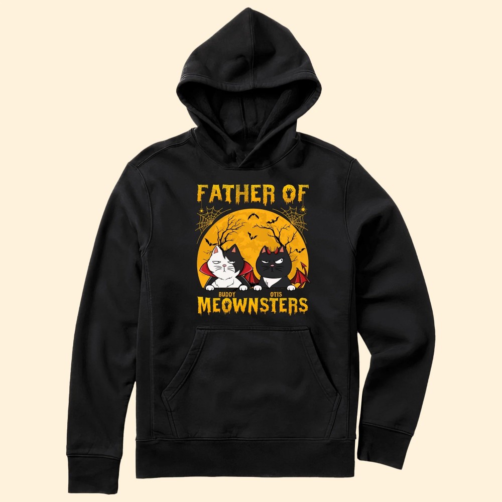 Fathermother Of Meownsters – Personalized Shirt