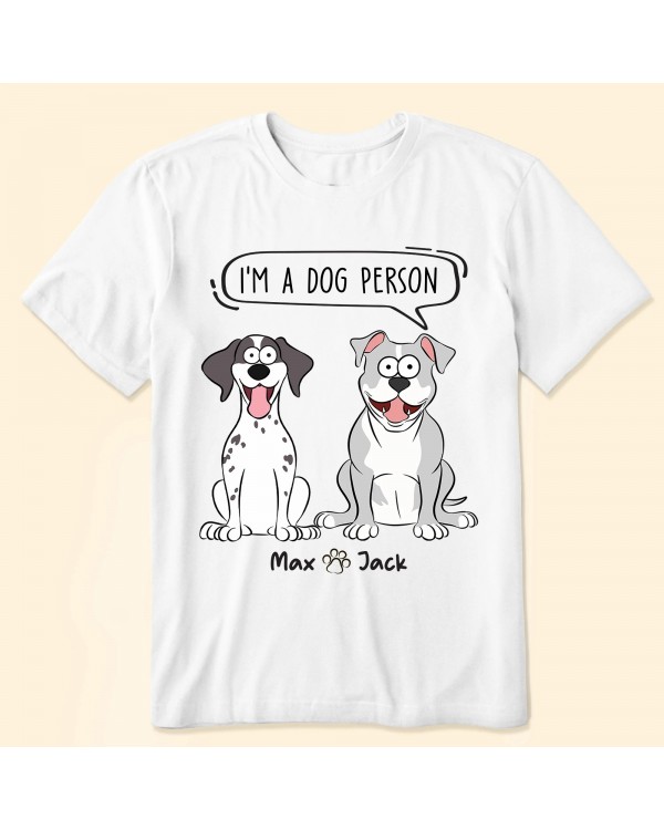 Dog Person – Personalized Shirt