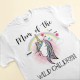 Mom Of The Wild Child – Personalized Shirt – Birthday Funny Gift For Mom Mother Grandma Nana Gigi Mimi