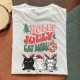 Holly Jolly Cat Mom Christmas Fun – Personalized Shirt