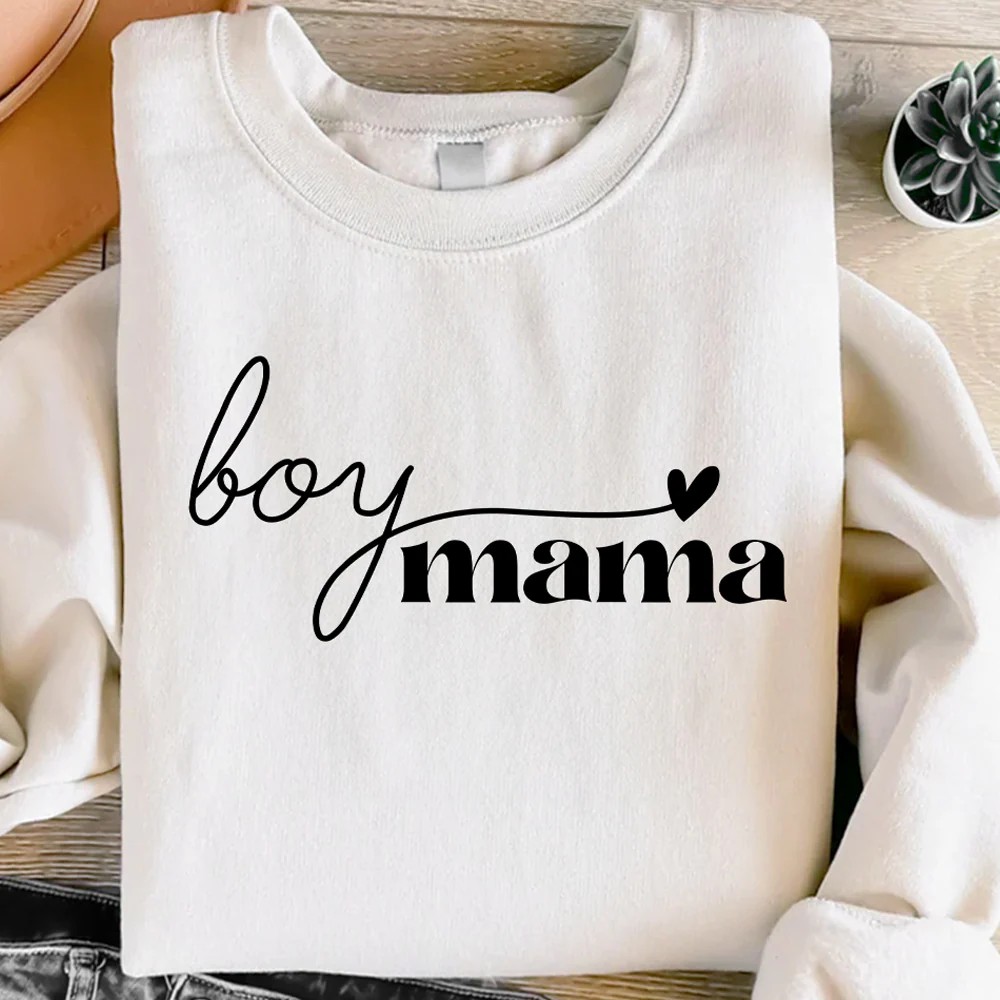 Boy Mama – Personalized Sweatshirt