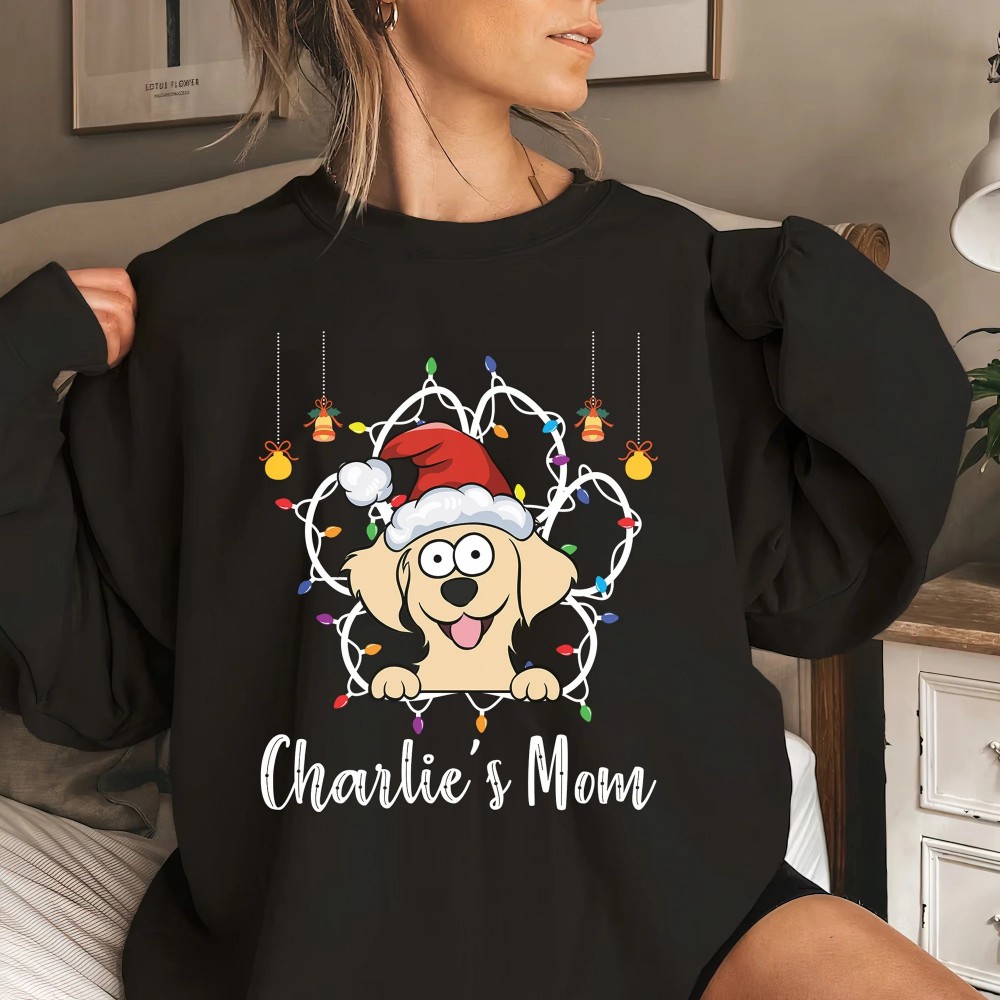 Dog Mom Dog Dad Christmas – Personalized Shirt